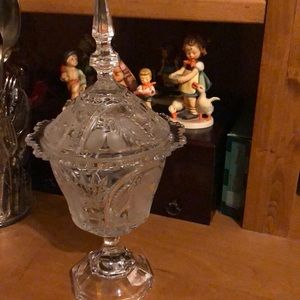 Vintage large glass